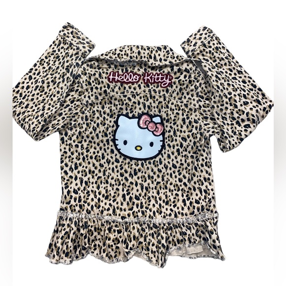365 Kids from Granimals x Hello Kitty Sanrio 2020 Cheeta Jacket Kids Sz 7 - Picture 3 of 5